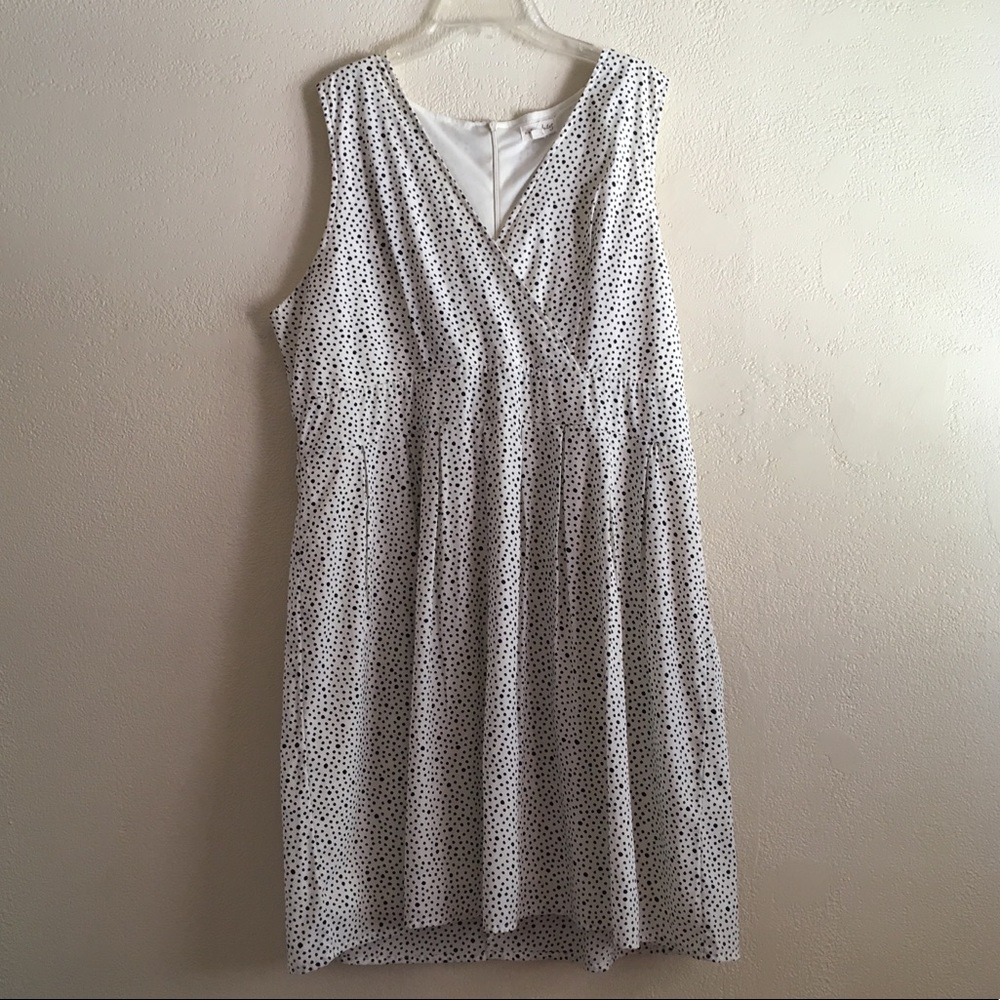 Sleeveless Polka Dot Dress- Maison Jules